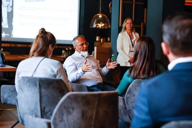 Offener Austausch und Diskussion in den Sessions. Foto: Jasmin Walter Photography