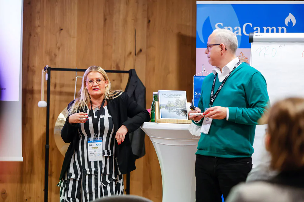 Karin Niederer und Stefan Nungesser beim SpaCamp 2021, Foto: Jasmin Walter Photography