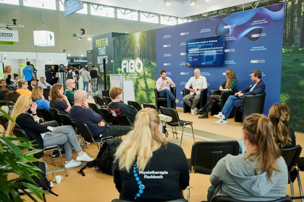 SpaCamp Session findet am Meeting Point Spa & Wellness statt. Foto: FIBO / RX Austria & Germany