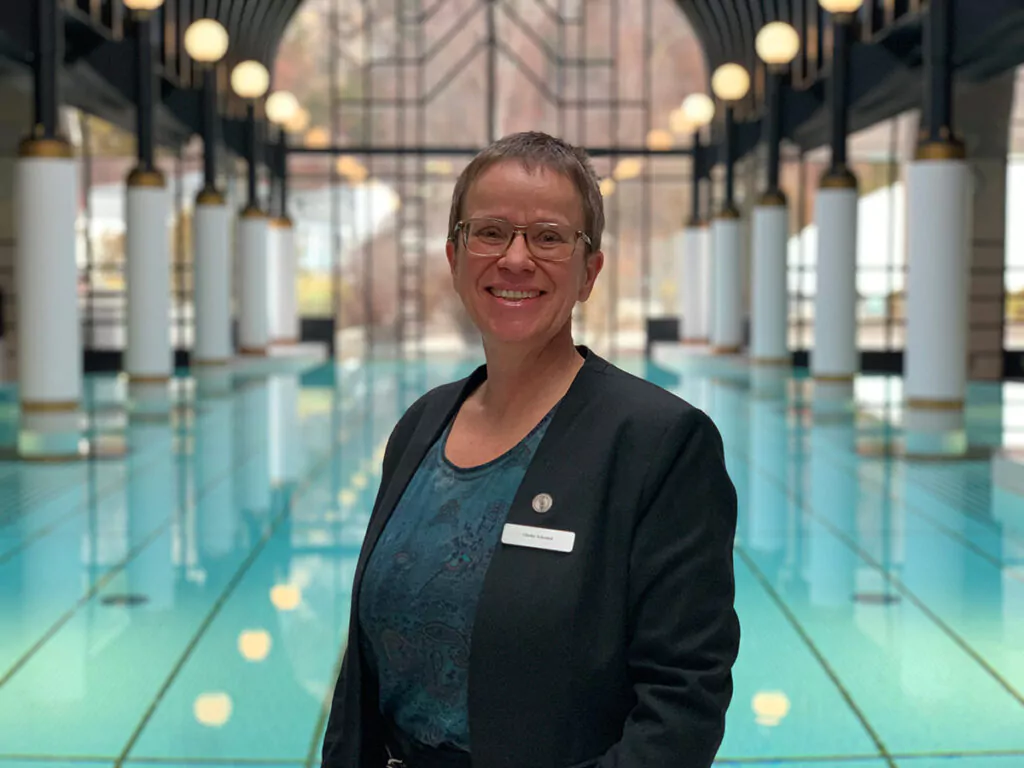 Dörthe Schmied, Spa-Controllerin im Victoria-Jungfrau Grand Hotel & Spa Interlaken. Foto: Grand Hotel Victoria Jungfrau