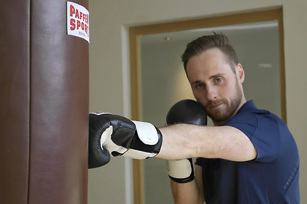 Box-Session mit Personal Coach Björn Schulz. Foto: Björn Schulz
