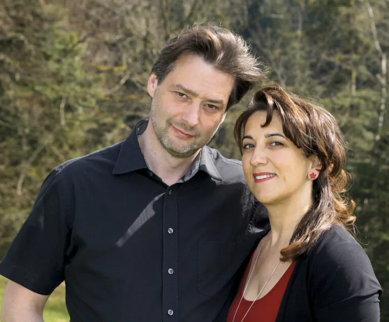 Diana und Thomas Fritsch im Jahr 2016 - damals waren die beiden zum 3. Mal gemeinsam beim SpaCamp dabei. Foto: Fritsch am Berg/Riedmann Photography