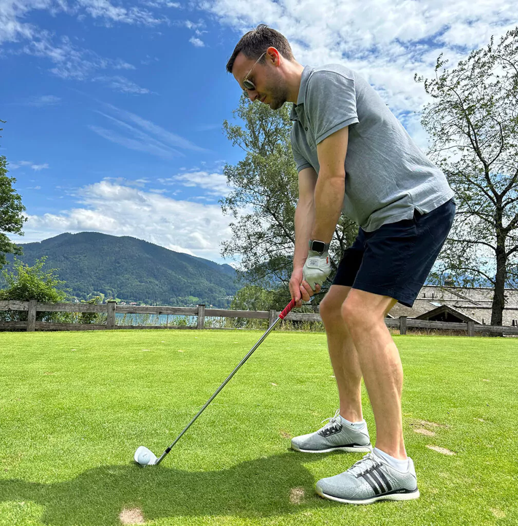 Ausgleich beim Golfen. Foto: Julian La Fontaine