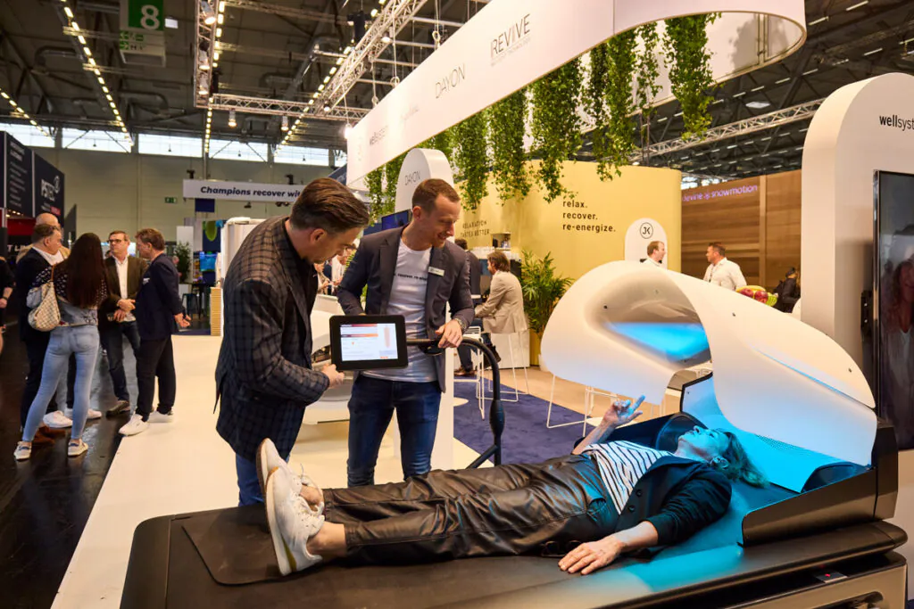 Wellness- und Regenerationsberatung. Foto: RX Deutschland GmbH / FIBO