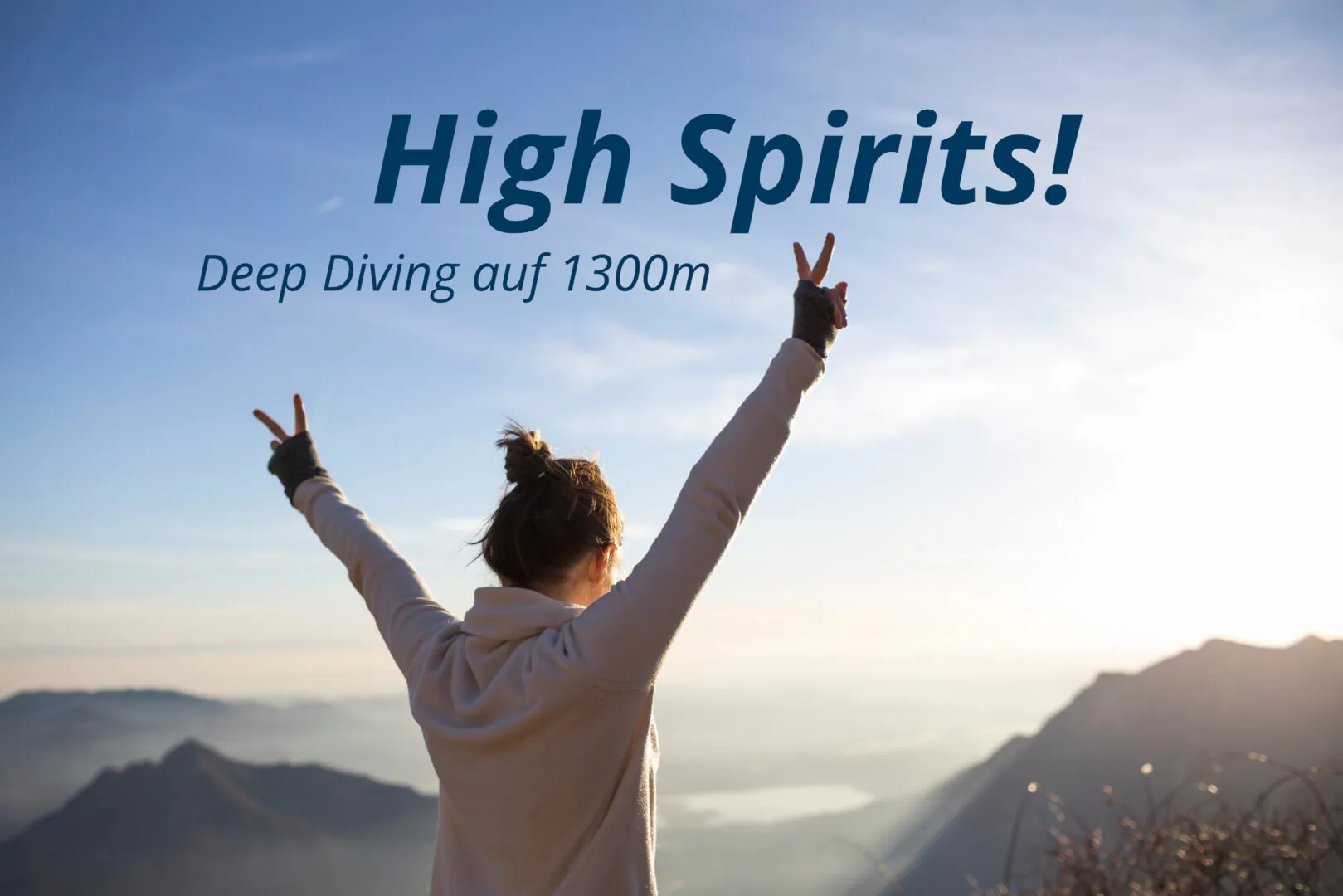 Motto des SpaCamp 2025: „High Spirits – Deep Diving auf 1300m“ Foto: michela ravasio/Stocksy – stock.adobe.com