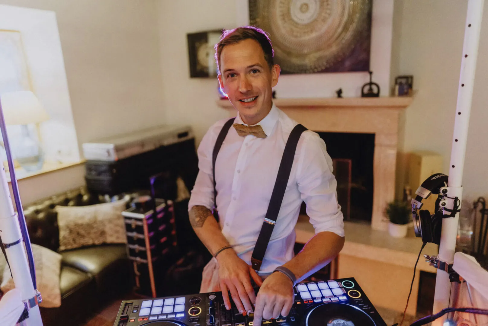 DJ Chris Carter bei der SpaCamp Alm-Party. Foto: Chris Carter