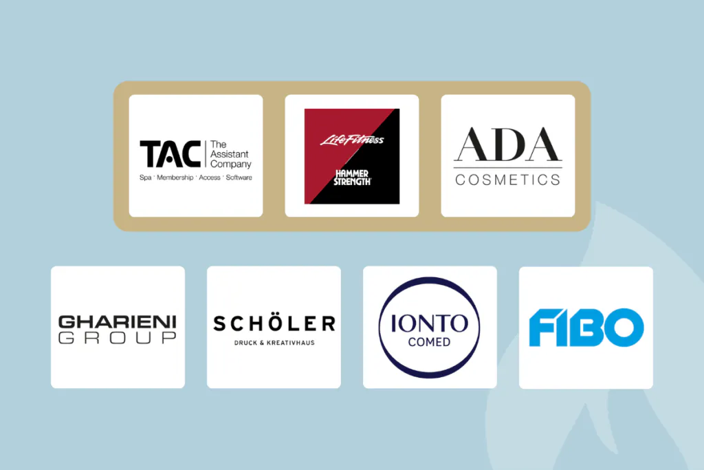 Die die ersten 7 von insgesamt 14 Ausstellern beim SpaCamp 2025