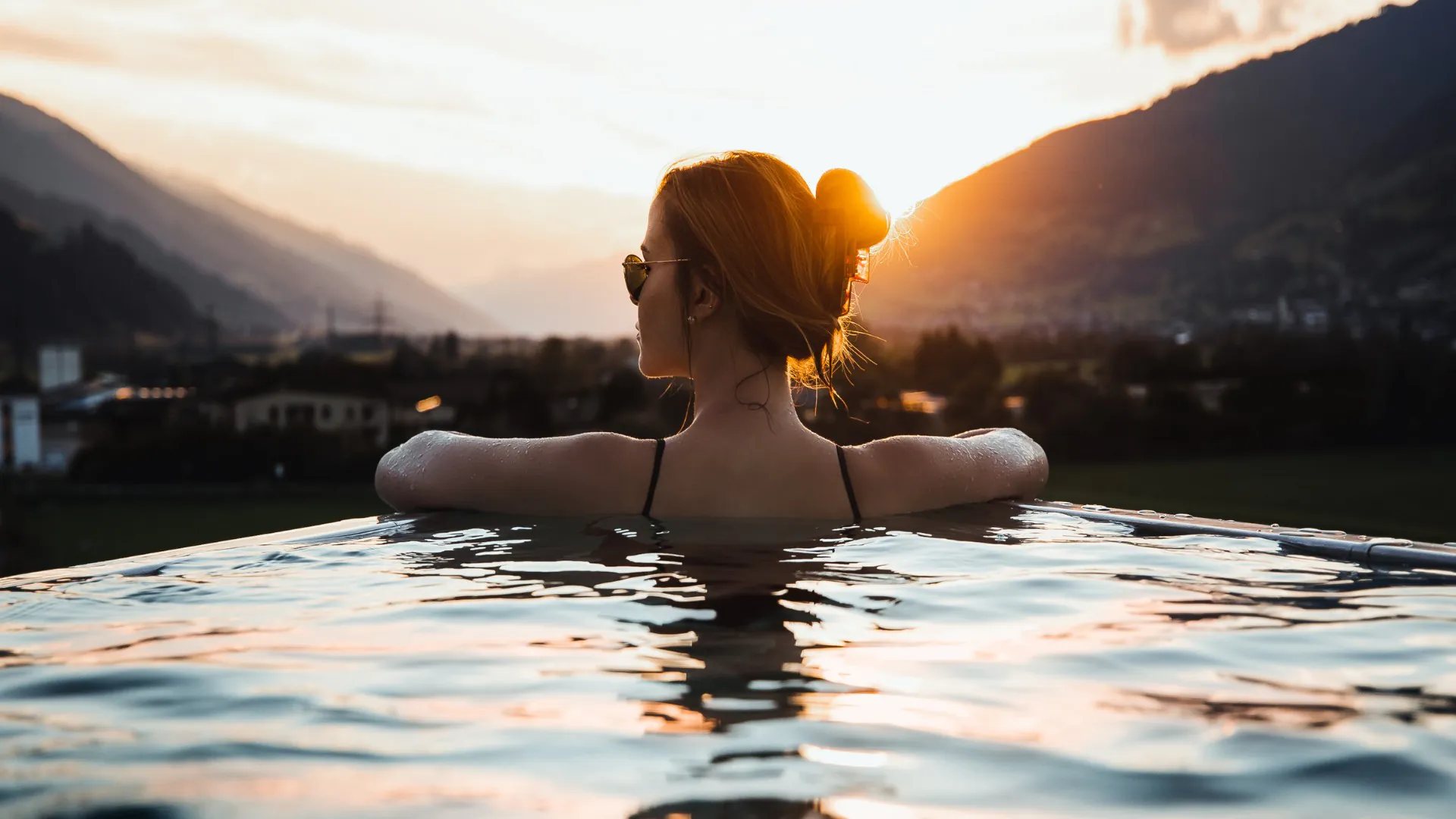 Perfekter Ausblick beim SpaCamp 2026 im Tauern Spa. Foto: TAUERN SPA Zell am See – Kaprun