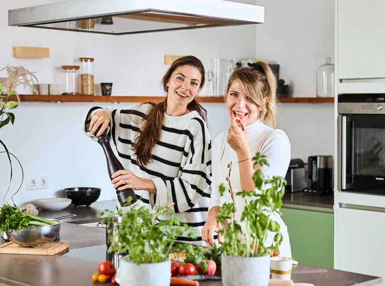 Felicitas Vaitl und Alexandra Stech, Gründerinnen von Epifood. Foto: Isabel Wallace