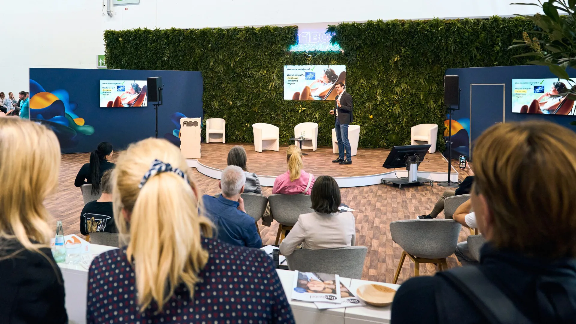 Meeting Point Spa & Wellness FIBO. Foto: RX Germany/FIBO/Jannik Hammes Fotografie