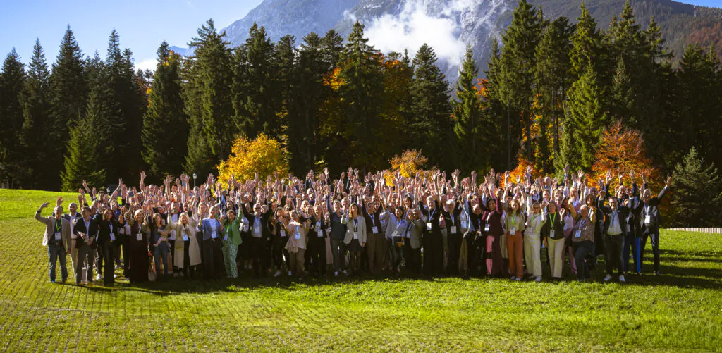 Das Gruppenfoto der Spa-Community beim vergangenen SpaCamp. Foto: SpaCamp/Lukas Geu