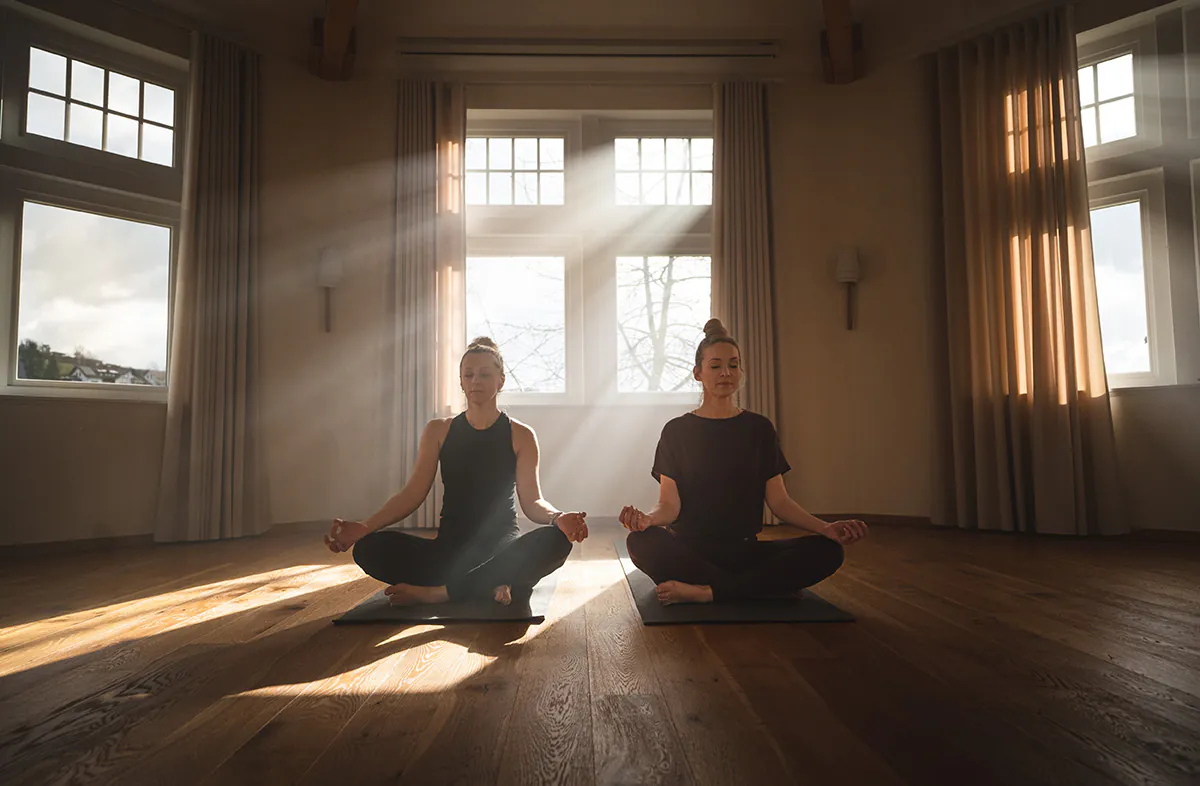 Yoga-Retreat im Sauerland. Foto: Sauerland-Tourismus/Jonas Düllberg/React-EU