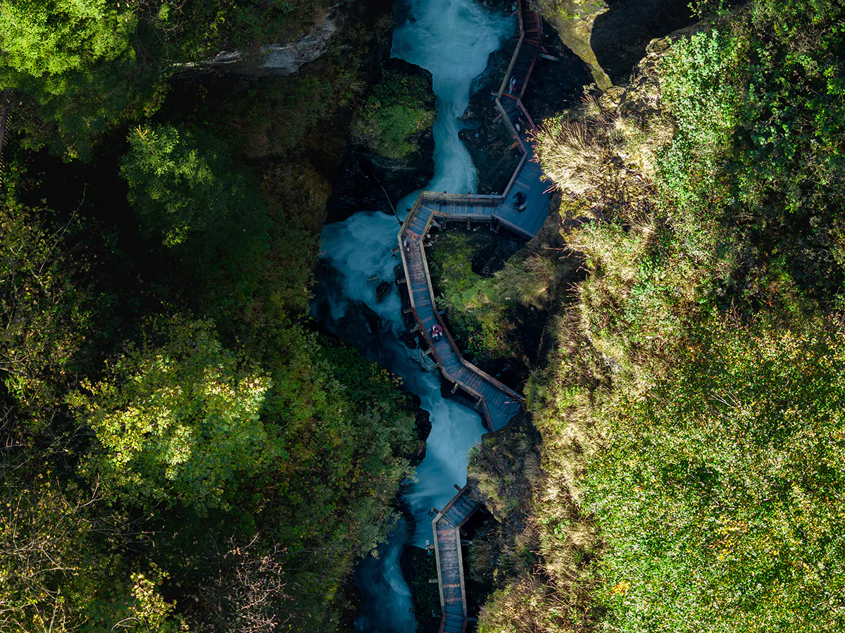 Pre-Camp-Tour beim SpaCamp zur Sigmund Thun Klamm. Foto: Zell am See-Kaprun Tourismus