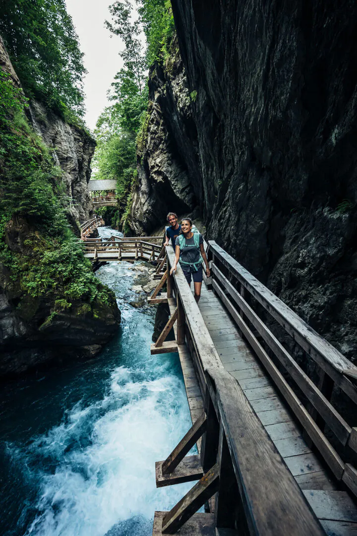 Pre-Camp-Tour Sigmund Thun Klamm. Foto: Zell am See-Kaprun Tourismus