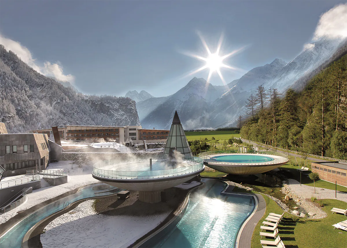 AQUA DOME – Tirol Therme Längenfeld. Foto: AQUA DOME
