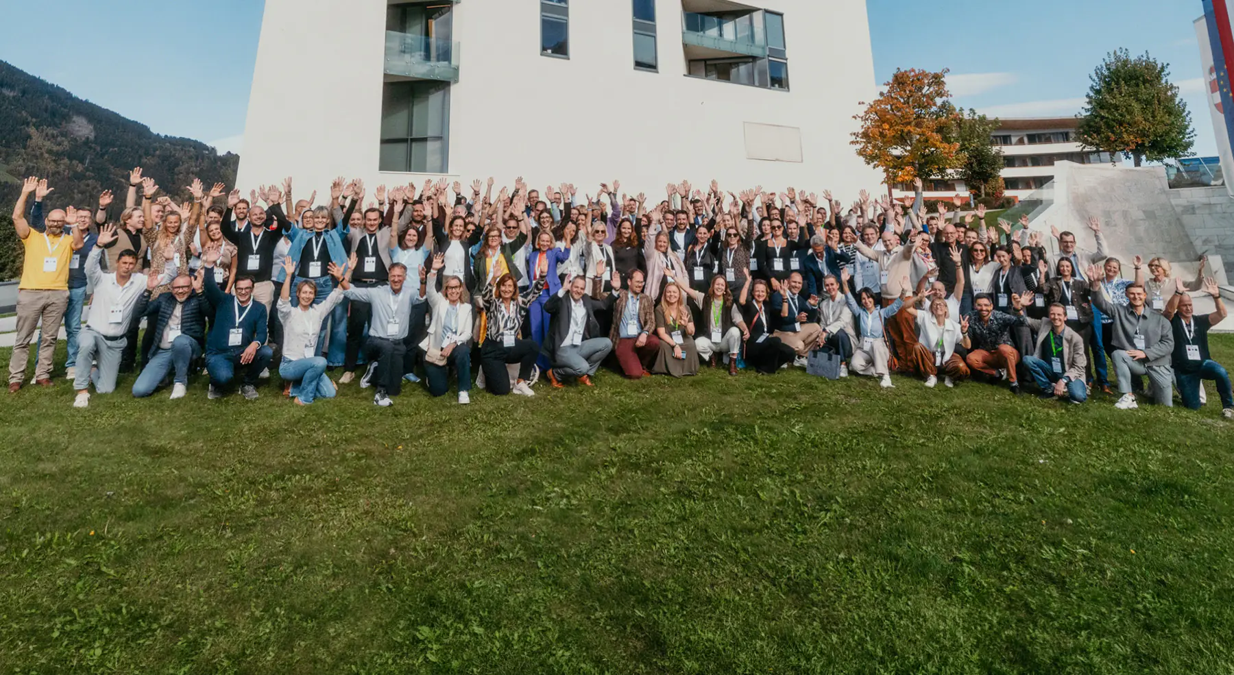 180 Teilnehmende beim SpaCamp 2026. Foto: SpaCamp/Lisa Rettenbacher