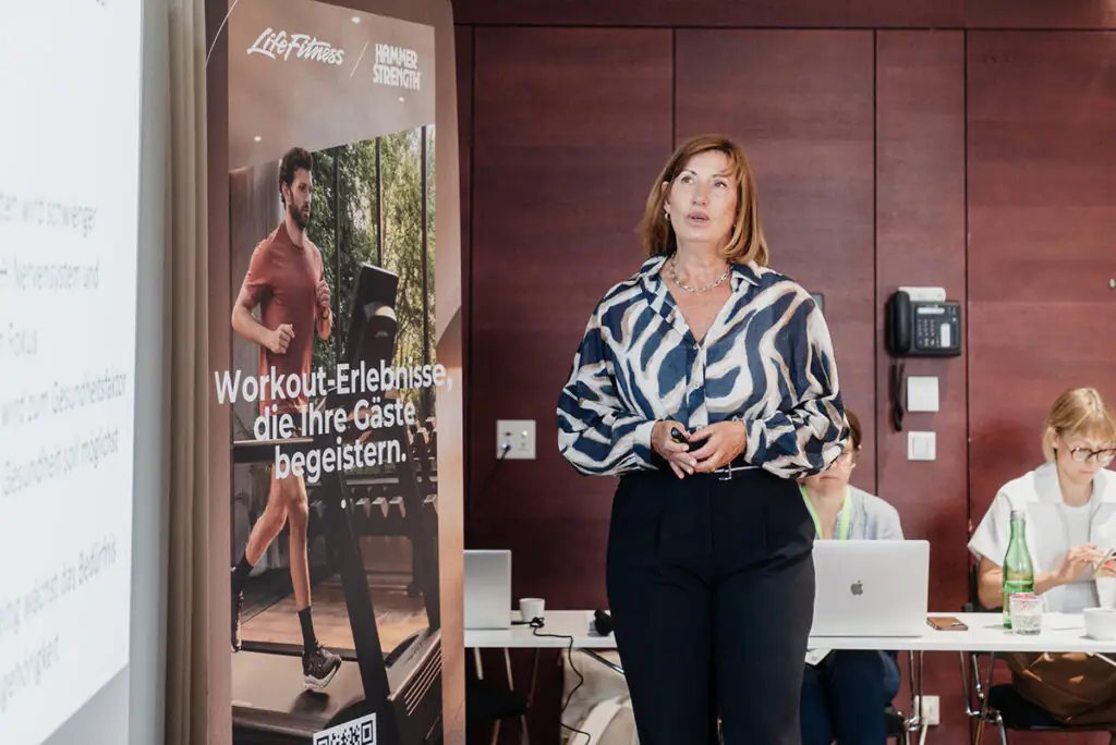 "Wie werden Hotels zu Orten echter Regeneration?" mit Dagmar Rizzato. Foto: SpaCamp/Lisa Rettenbacher